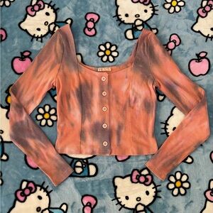 Miss love crop sweater